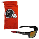 Atlanta Falcons Edge Wrap Sunglass and Bag Set - Siskiyou Buckle - Flyclothing LLC