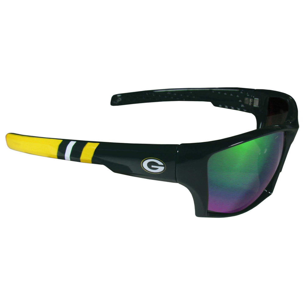 Green Bay Packers Edge Wrap Sunglasses - Siskiyou Buckle - Flyclothing LLC