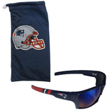New England Patriots Edge Wrap Sunglass and Bag Set - Siskiyou Buckle - Flyclothing LLC
