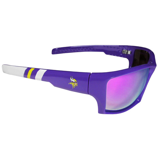 Minnesota Vikings Edge Wrap Sunglasses - Siskiyou Buckle - Flyclothing LLC