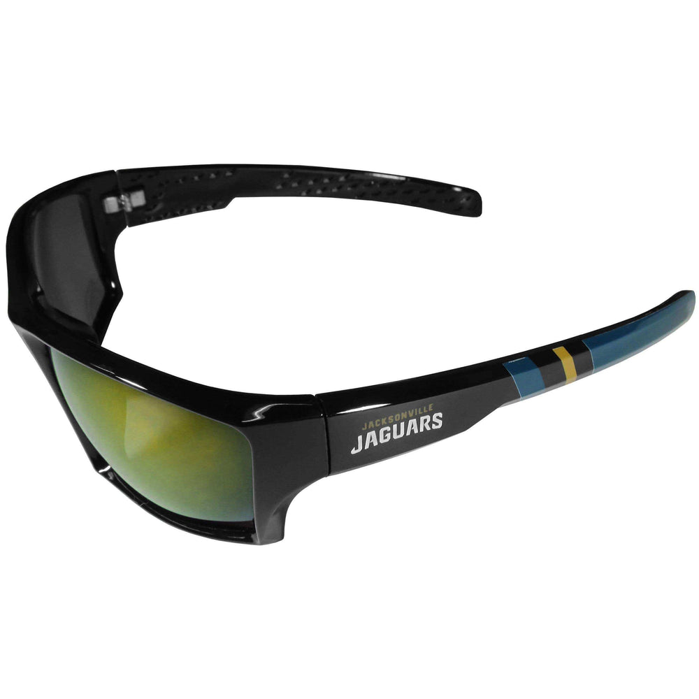 Jacksonville Jaguars Edge Wrap Sunglasses - Siskiyou Buckle - Flyclothing LLC