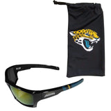 Jacksonville Jaguars Edge Wrap Sunglass and Bag Set - Siskiyou Buckle - Flyclothing LLC