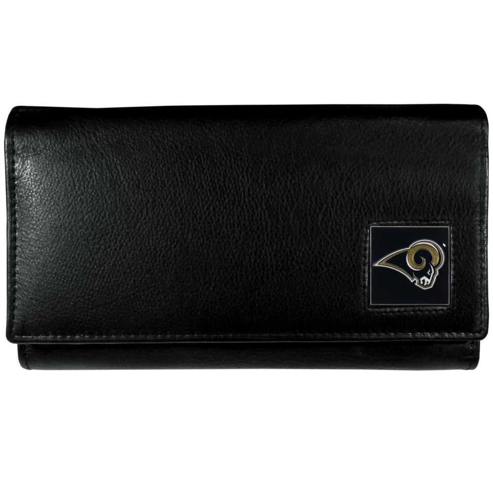 Los Angeles Rams Leather Women's Wallet - Siskiyou Buckle - Flyclothing LLC