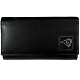 Los Angeles Rams Leather Women's Wallet - Siskiyou Buckle - Flyclothing LLC