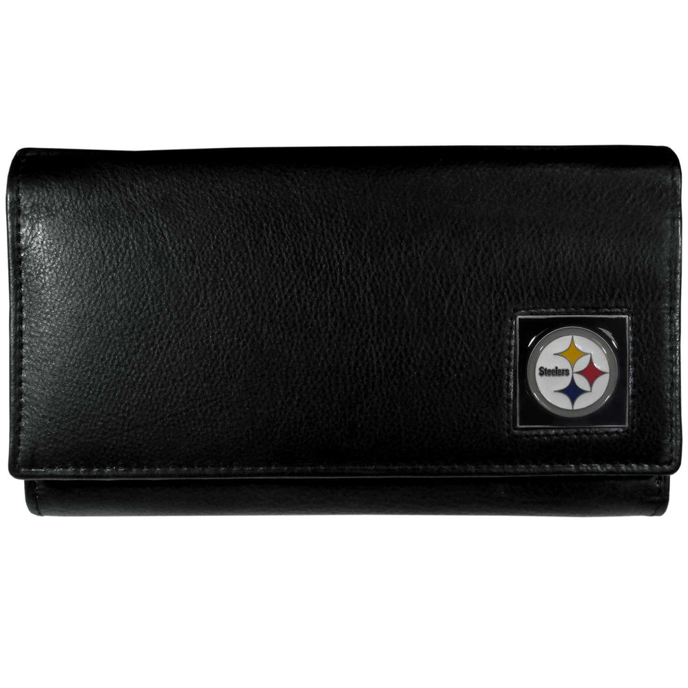 Pittsburgh Steelers Leather Women's Wallet - Siskiyou Buckle - Flyclothing LLC