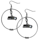 Seattle Seahawks 2 Inch Hoop Earrings - Siskiyou Buckle - Flyclothing LLC