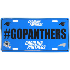 Carolina Panthers Hashtag License Plate - Flyclothing LLC