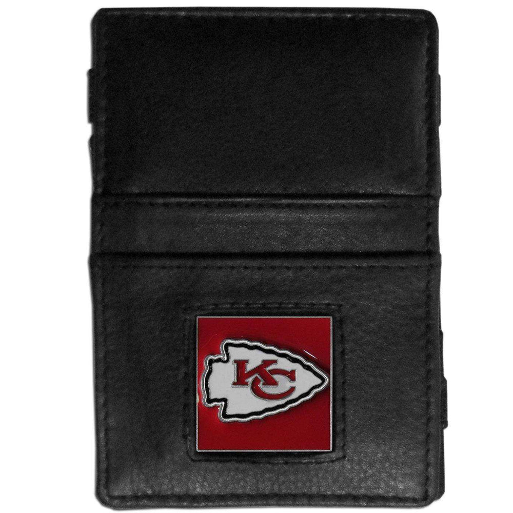 Kansas City Chiefs Leather Jacob's Ladder Wallet - Kansas City Chiefs - Flyclothing LLC