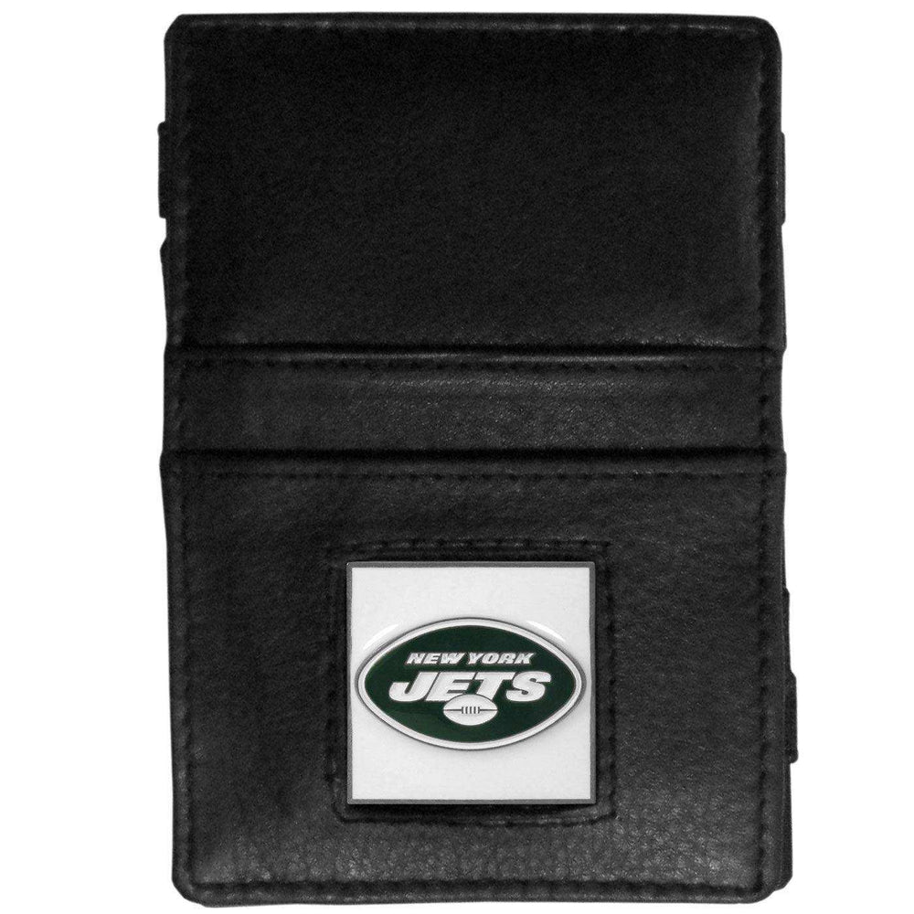 New York Jets Leather Jacob's Ladder Wallet - Siskiyou Buckle - Flyclothing LLC