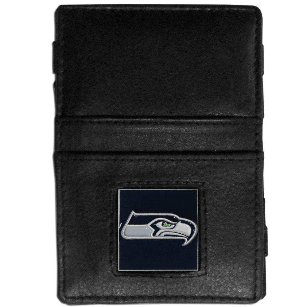 Seattle Seahawks Leather Jacob's Ladder Wallet - Siskiyou Buckle - Flyclothing LLC