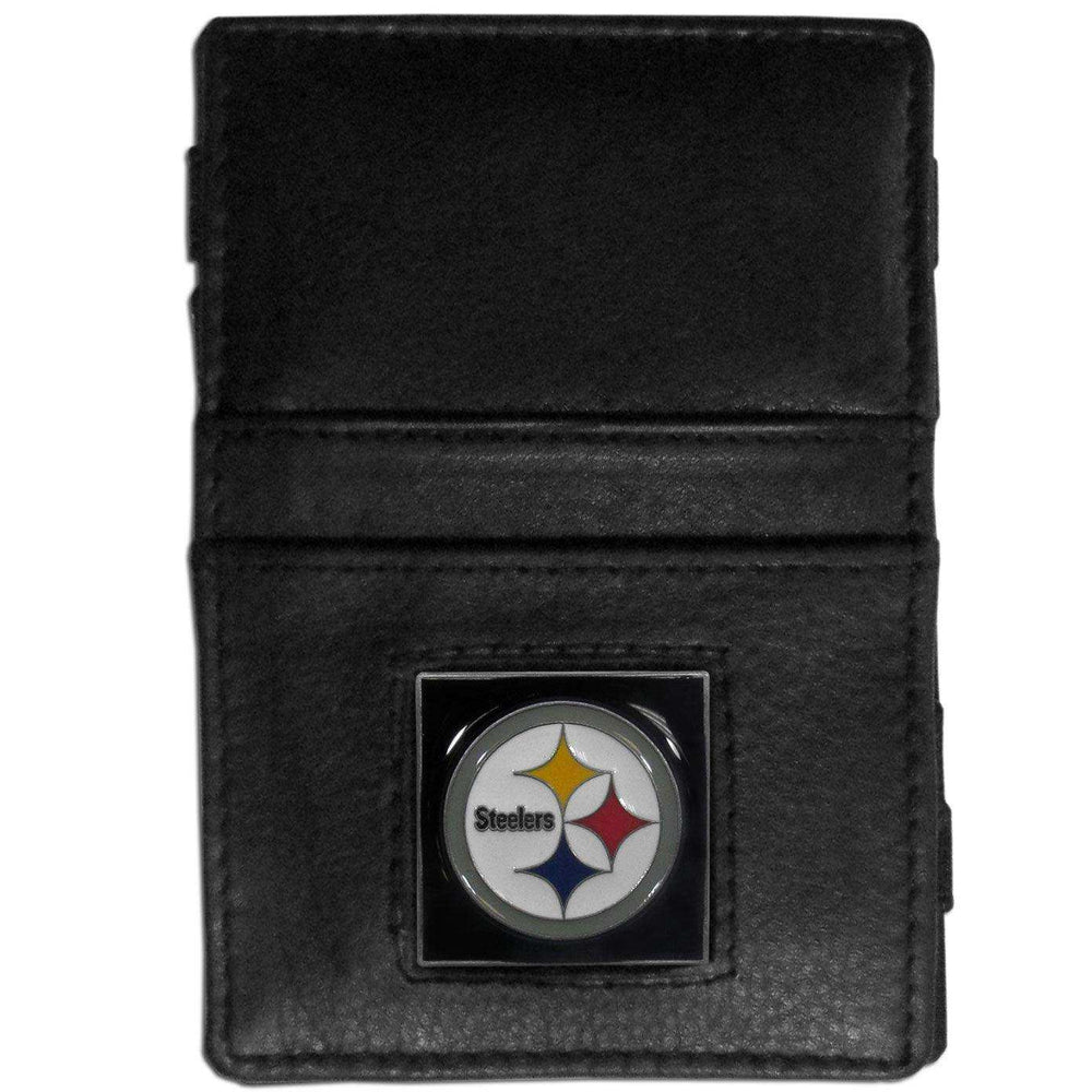 Pittsburgh Steelers Leather Jacob's Ladder Wallet - Siskiyou Buckle - Flyclothing LLC