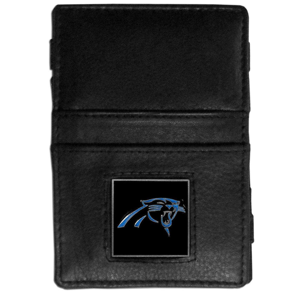 Carolina Panthers Leather Jacob's Ladder Wallet - Siskiyou Buckle - Flyclothing LLC
