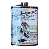 8 oz. Rockmount Ranch Wear Bronc Western Flask - Rockmount Clothing - Flyclothing LLC