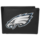 Philadelphia Eagles Leather Bi-fold Wallet, Large Logo - Siskiyou Buckle - Flyclothing LLC