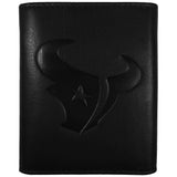 Houston Texans Embossed Leather Tri-fold Wallet - Siskiyou Buckle - Flyclothing LLC