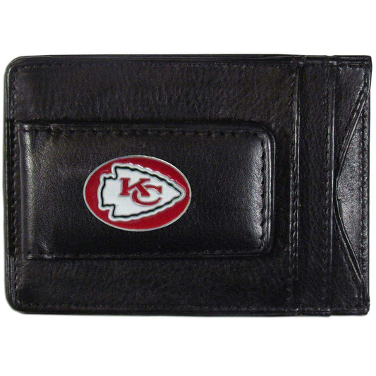 Kansas City Chiefs Leather Cash & Cardholder - Kansas City Chiefs - Flyclothing LLC
