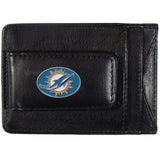 Miami Dolphins Leather Cash & Cardholder - Siskiyou Buckle - Flyclothing LLC