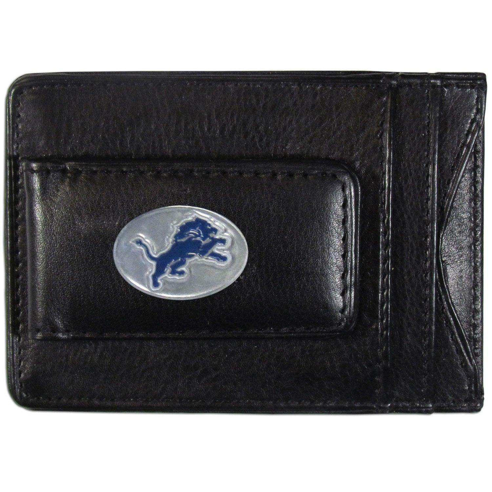 Detroit Lions Leather Cash & Cardholder - Siskiyou Buckle - Flyclothing LLC