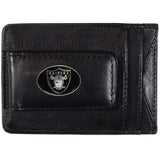 Las Vegas Raiders Leather Cash & Cardholder - Siskiyou Buckle - Flyclothing LLC