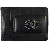Los Angeles Rams Leather Cash & Cardholder - Siskiyou Buckle - Flyclothing LLC