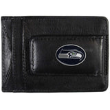 Seattle Seahawks Leather Cash & Cardholder - Siskiyou Buckle - Flyclothing LLC