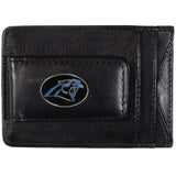 Carolina Panthers Leather Cash & Cardholder - Siskiyou Buckle - Flyclothing LLC