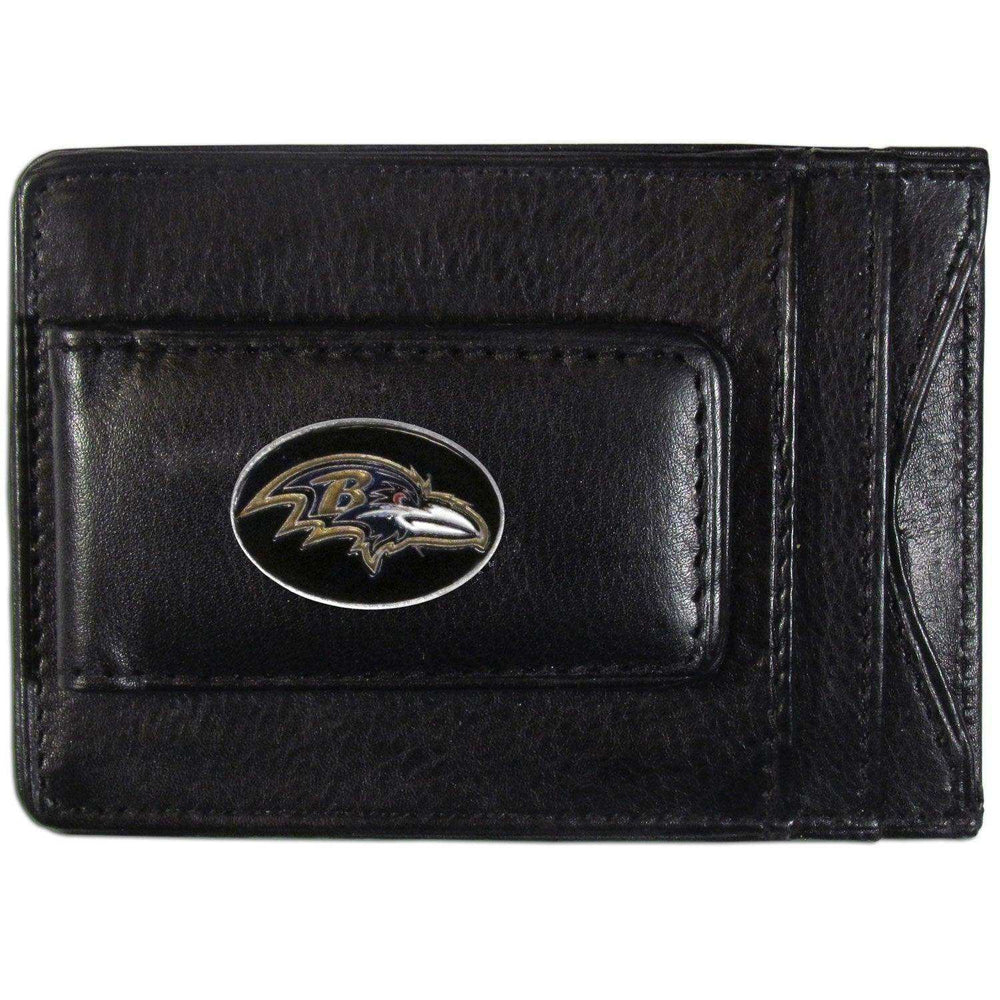 Baltimore Ravens Leather Cash & Cardholder - Siskiyou Buckle - Flyclothing LLC