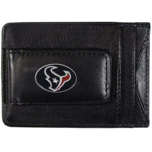 Houston Texans Leather Cash & Cardholder - Siskiyou Buckle - Flyclothing LLC