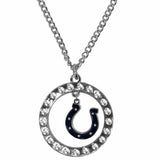 Indianapolis Colts Rhinestone Hoop Necklaces - Siskiyou Buckle - Flyclothing LLC