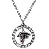 Atlanta Falcons Rhinestone Hoop Necklaces - Siskiyou Buckle - Flyclothing LLC