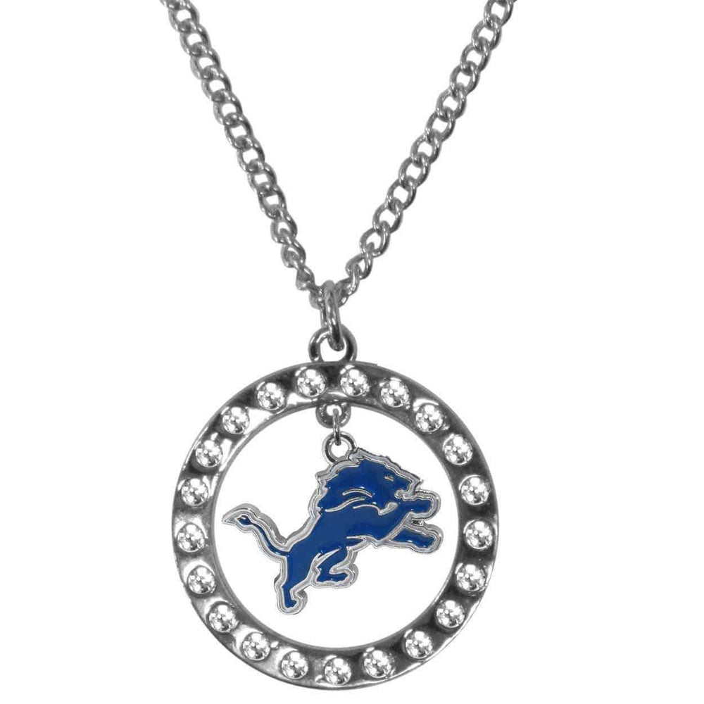 Detroit Lions Rhinestone Hoop Necklaces - Siskiyou Buckle - Flyclothing LLC