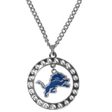 Detroit Lions Rhinestone Hoop Necklaces - Siskiyou Buckle - Flyclothing LLC