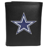 Dallas Cowboys Leather Tri-fold Wallet, Large Logo - Siskiyou Buckle - Flyclothing LLC