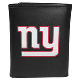 New York Giants Leather Tri-fold Wallet, Large Logo - Siskiyou Buckle - Flyclothing LLC