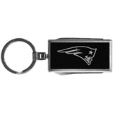 New England Patriots Multi-tool Key Chain, Black - Siskiyou Buckle - Flyclothing LLC