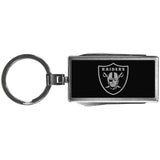 Las Vegas Raiders Multi-tool Key Chain, Black - Siskiyou Buckle - Flyclothing LLC