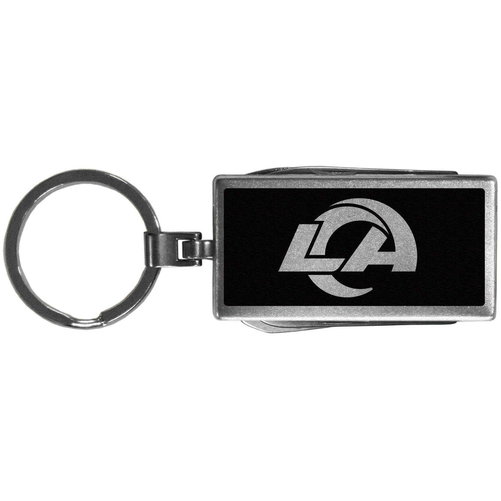 Los Angeles Rams Multi-tool Key Chain, Black - Siskiyou Buckle - Flyclothing LLC