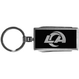 Los Angeles Rams Multi-tool Key Chain, Black - Siskiyou Buckle - Flyclothing LLC