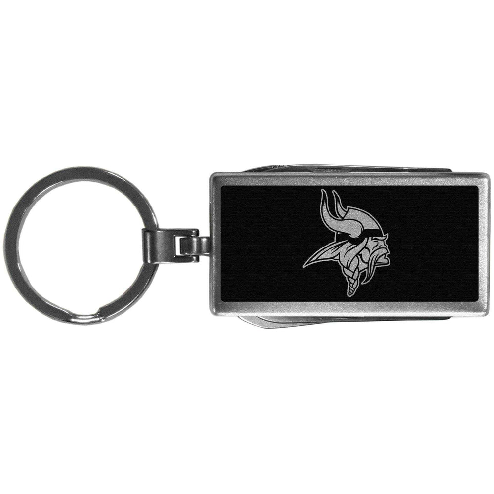Minnesota Vikings Multi-tool Key Chain, Black - Siskiyou Buckle - Flyclothing LLC