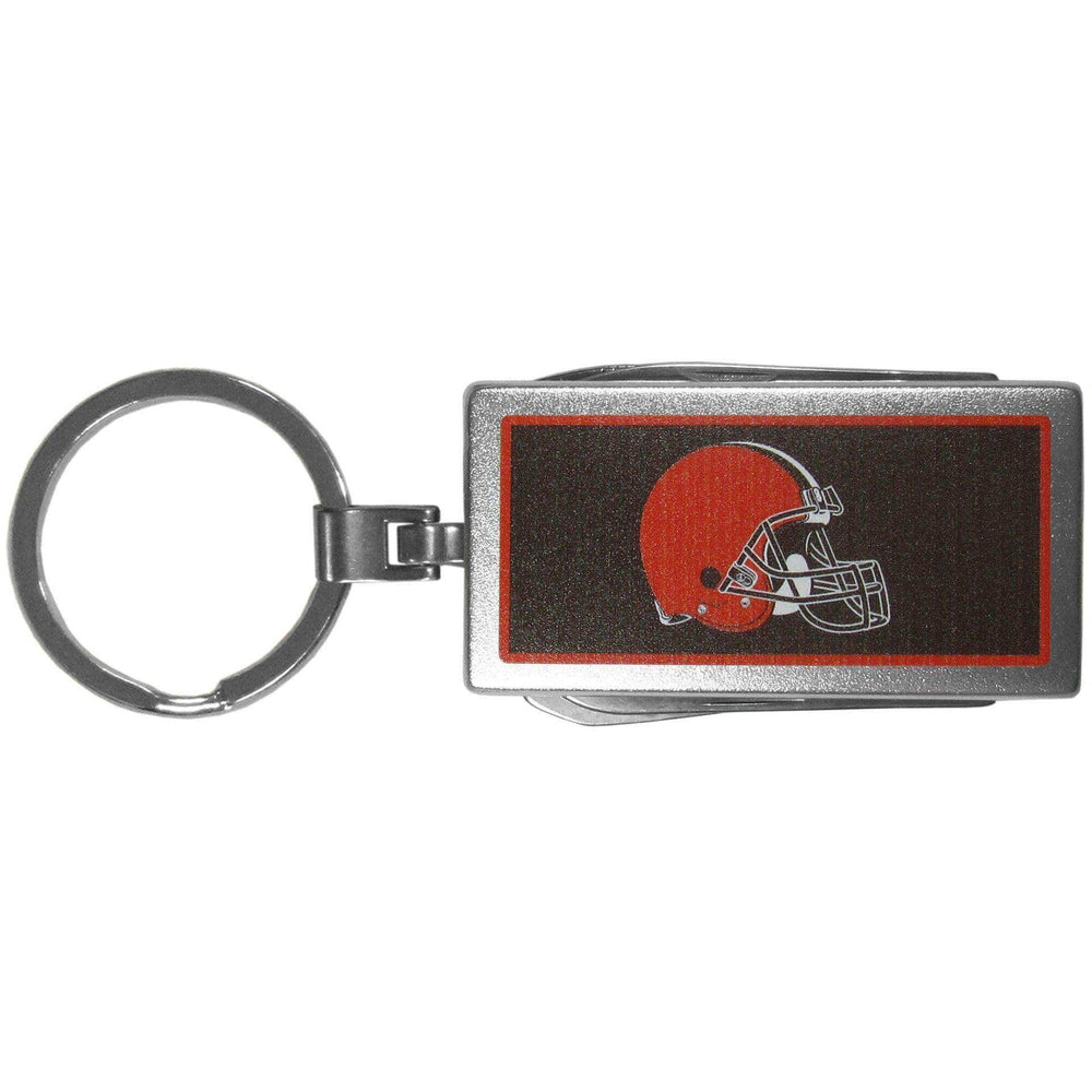 Cleveland Browns Multi-tool Key Chain, Logo - Siskiyou Buckle - Flyclothing LLC