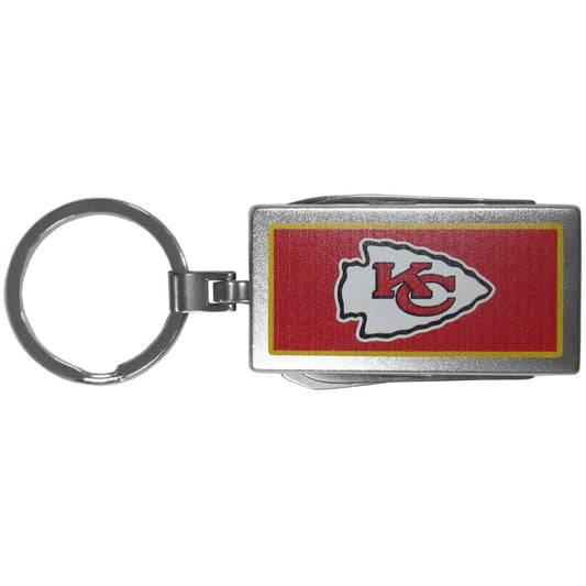 Kansas City Chiefs Multi-tool Key Chain, Logo - Kansas City Chiefs - Flyclothing LLC