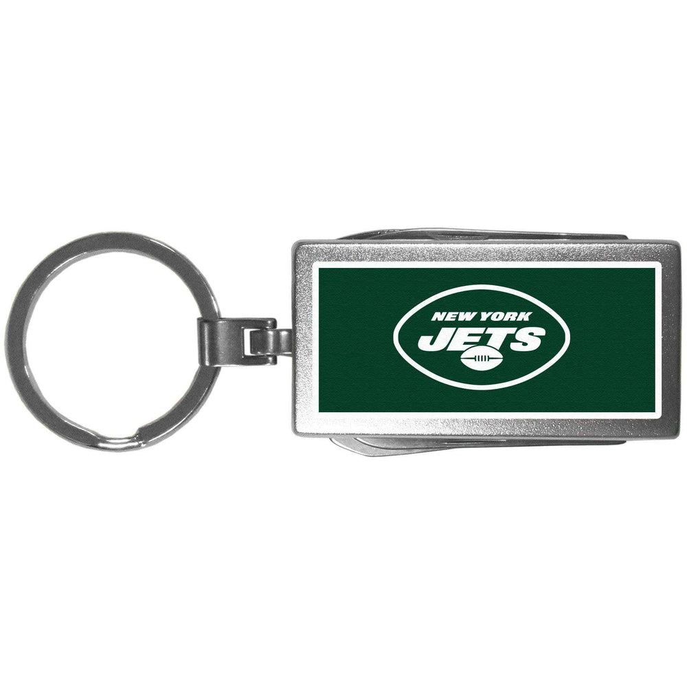 New York Jets Multi-tool Key Chain, Logo - Siskiyou Buckle - Flyclothing LLC