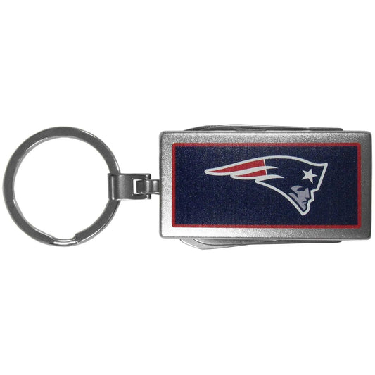 New England Patriots Multi-tool Key Chain, Logo - Siskiyou Buckle - Flyclothing LLC