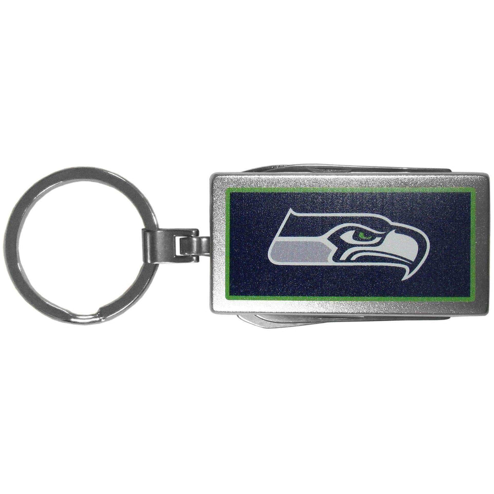 Seattle Seahawks Multi-tool Key Chain, Logo - Siskiyou Buckle - Flyclothing LLC