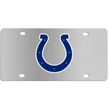 Indianapolis Colts Steel License Plate Wall Plaque - Siskiyou Buckle - Flyclothing LLC