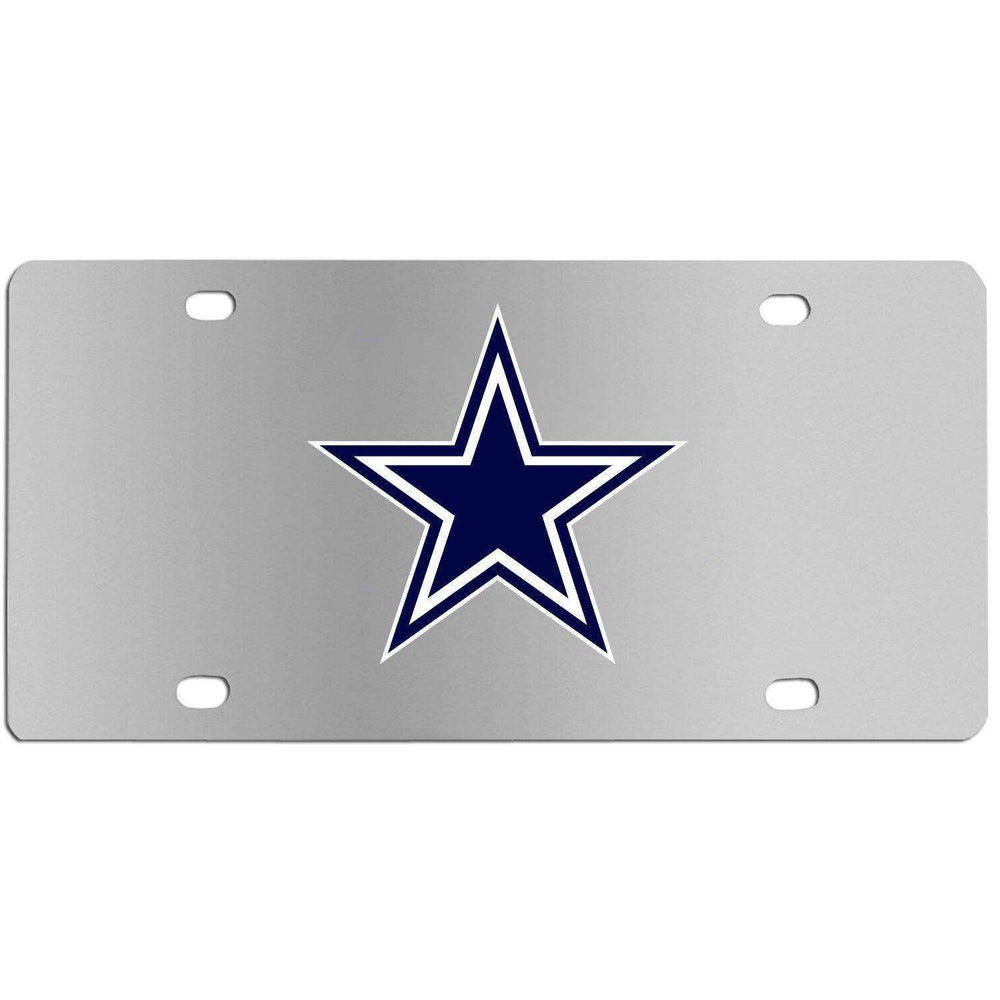 Dallas Cowboys Steel License Plate Wall Plaque - Siskiyou Buckle - Flyclothing LLC