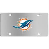 Miami Dolphins Steel License Plate Wall Plaque - Siskiyou Buckle - Flyclothing LLC