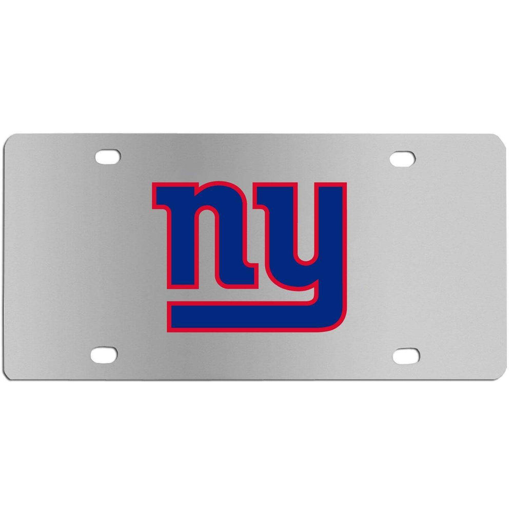 New York Giants Steel License Plate Wall Plaque - Siskiyou Buckle - Flyclothing LLC