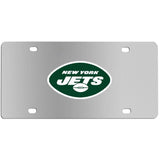 New York Jets Steel License Plate Wall Plaque - Siskiyou Buckle - Flyclothing LLC