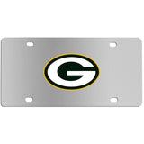 Green Bay Packers Steel License Plate Wall Plaque - Siskiyou Buckle - Flyclothing LLC